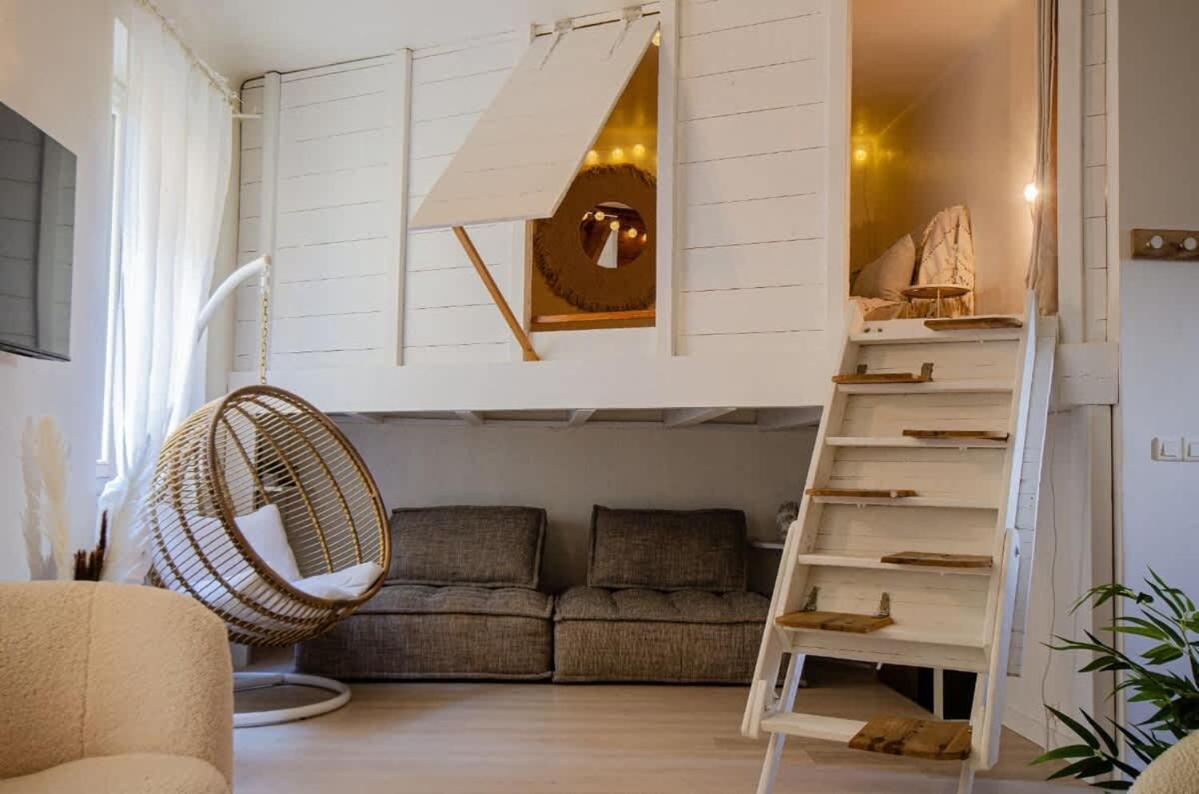 Casamea - Apt Spacieux, Clim, Famille & Cabane Ajaccio  Eksteriør billede
